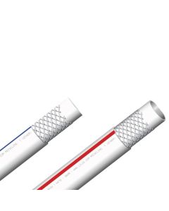 Lilie Dricksvattenslang 10 x 15 mm WeißGELB