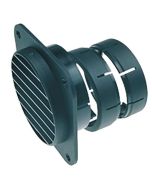 Gallermunstycke SCW 2, svart för luftkonditionering Truma safir