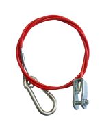 Säkerhets vajer med bygelfäste