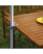 Parasollhållare för bordsskiva