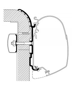 Thule adapter Set Bürstner