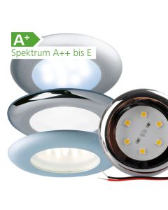 LED infälld spotlight Nova med strömbrytare