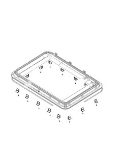 Dometic Heki monteringsset
